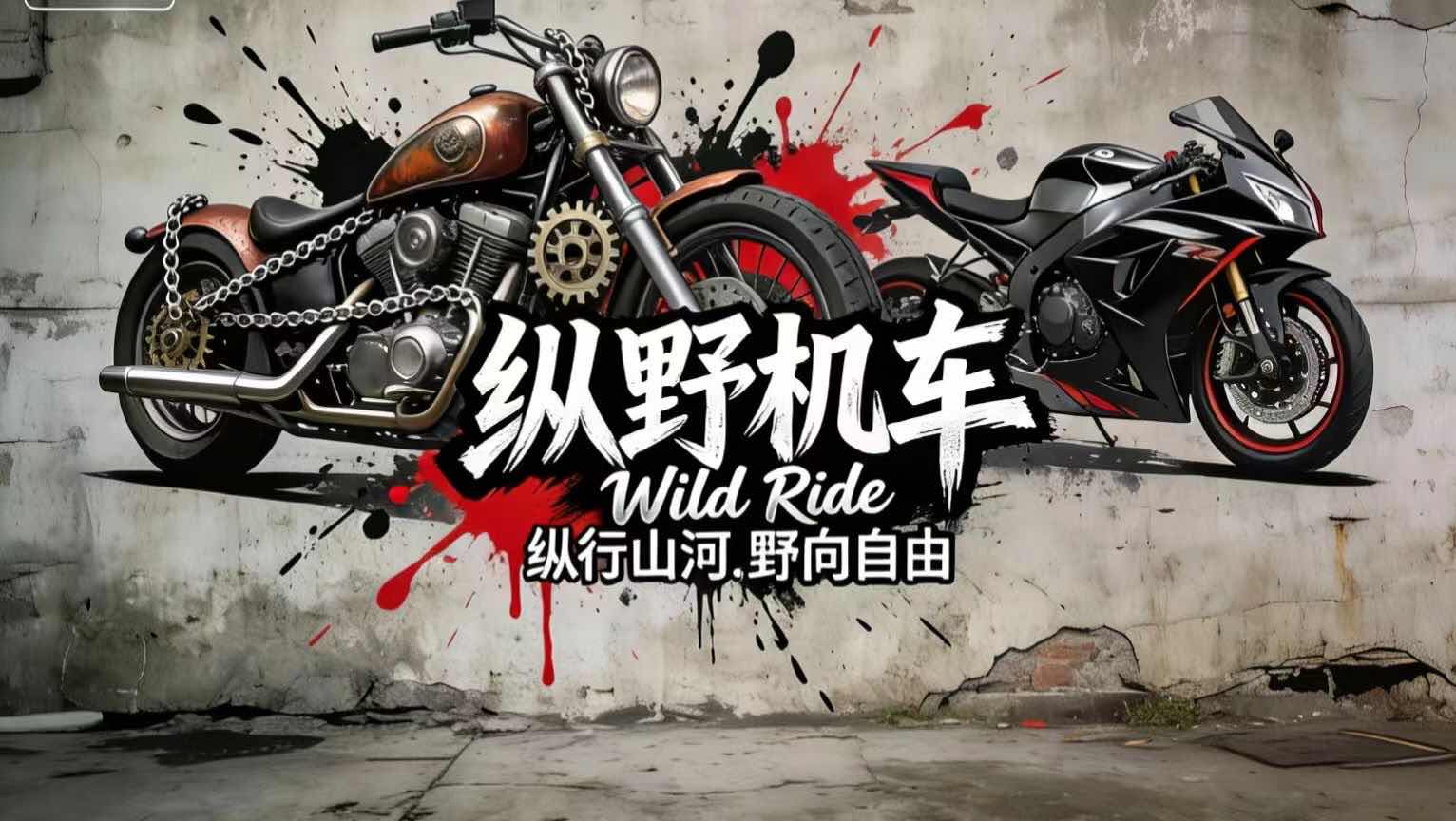 纵野机车 - 伊犁哈萨克自治州摩托车租赁门店